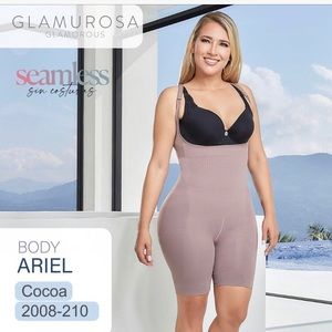 Colombian 🇨🇴 Seamless bodysuit  beige Size XL
